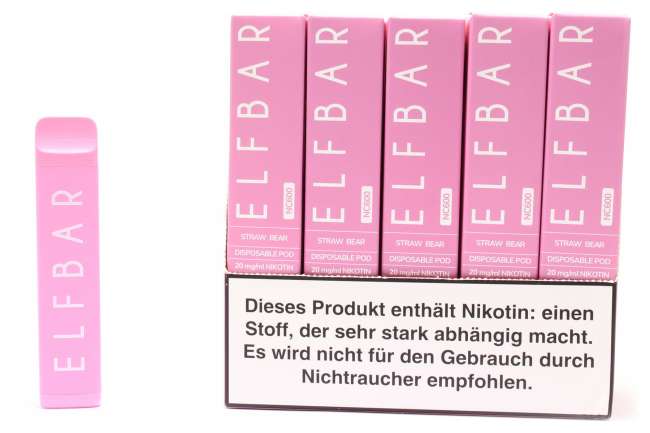 Elfbar NC600 Einweg - Strawberry