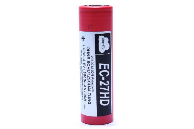 20700 Akku EnerCig EC-27HD 3500mAh