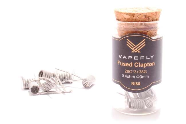 Vapefly Fused Clapton 0,4 Ohm Ni80 Wicklungen - KS313