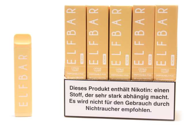 Elfbar NC600 Einweg - Citrus Yogurt