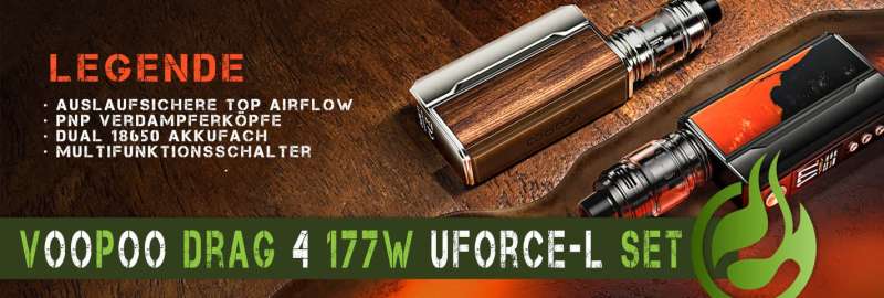 VooPoo Drag 4 177W UForce-L Set günstig kaufen