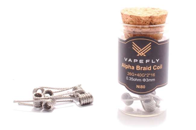 Vapefly Alpha Braid 0,35 Ohm Ni80 Wicklungen - KS319