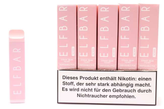 Elfbar NC600 Einweg - Strawberry Yogurt