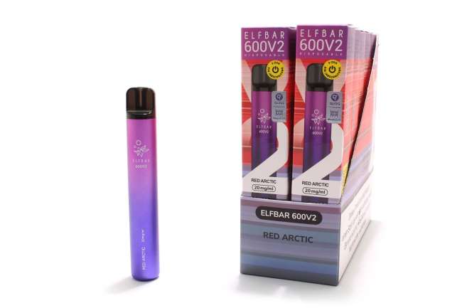 Elf Bar 600 V2 Einweg - Strawberry Raspberry Cherry Ice