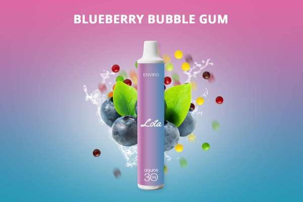 Innokin Lota Enviro Einweg E-Zigarette - Blueberry-Bubble Gum