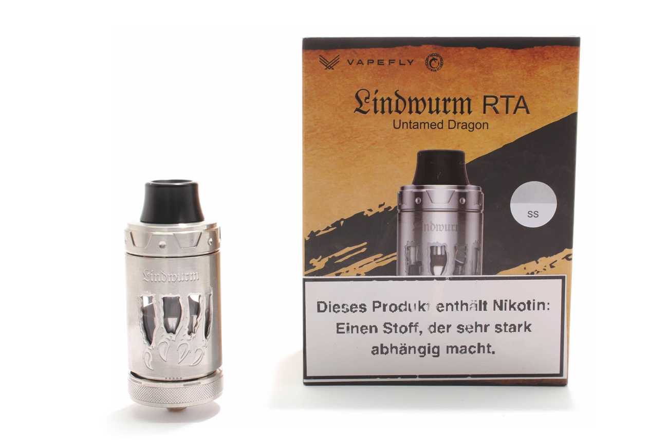 Vapefly Lindwurm RTA Selbstwickler: Eleganter Single-Coil Verdampfer